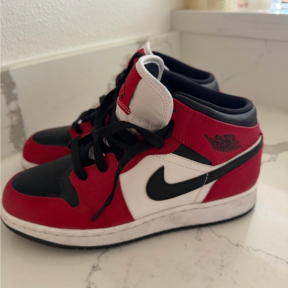 Nike Shoes - Kids Red and Black Sneakers